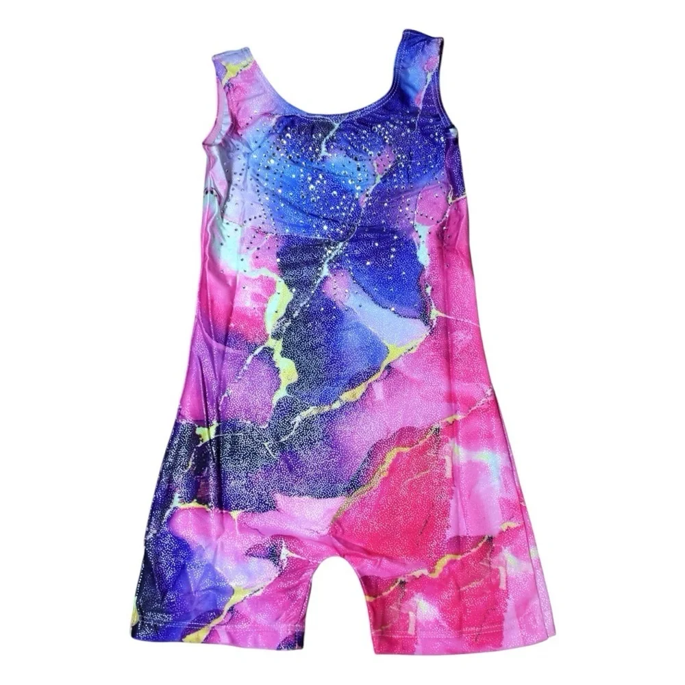 Colorful Kids Dance Costume
